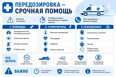 Помощь при передозировке в Зарайске