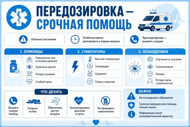Помощь при передозировке в Зарайске