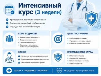 Реабилитация за 21 день в Зарайске